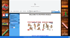 Desktop Screenshot of croppersmodels.co.uk