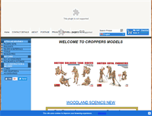 Tablet Screenshot of croppersmodels.co.uk